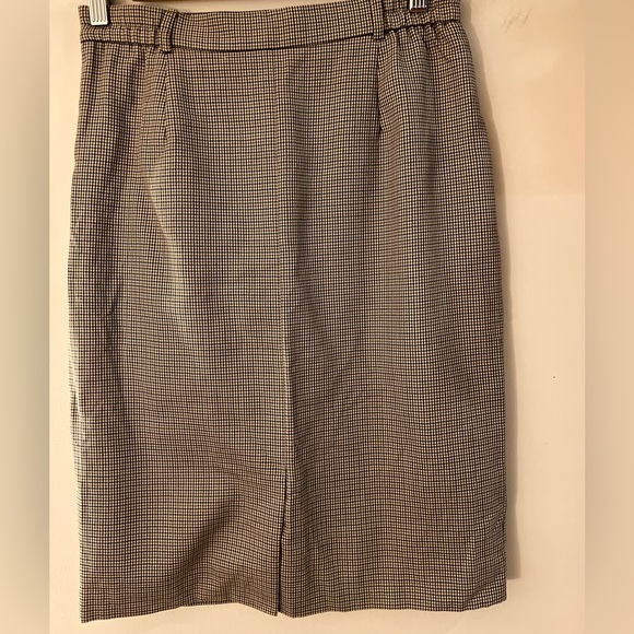 Aquascutum Made in England Vintage Plaid Skirt 8 - Picture 5 of 11